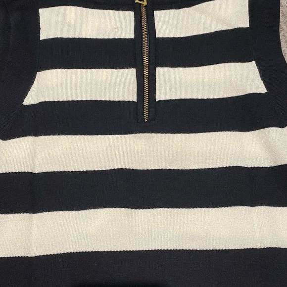 NEW Milly NY Sleeveless Striped Sweater XS (P) - Picture 5 of 6